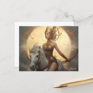 Cartão Postal Valkyrie Sigrún