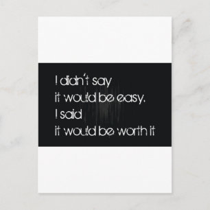 Cartão Postal Valor ele