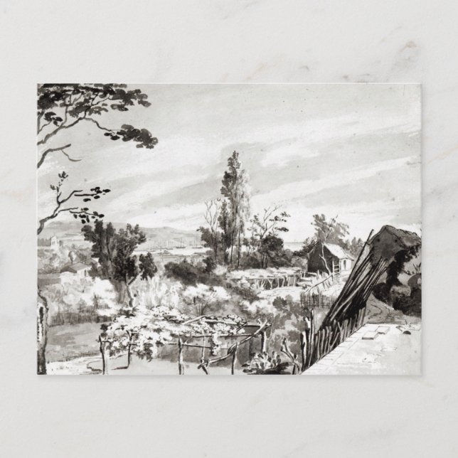 Cartão Postal Valparaíso 1822 (Frente)