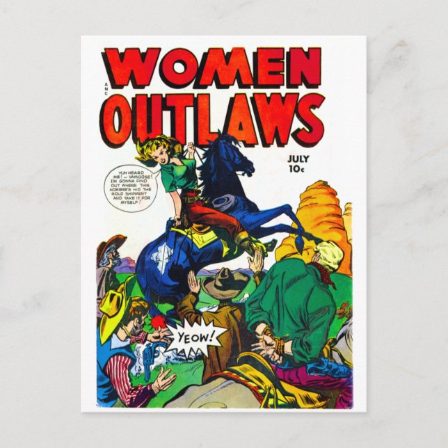 Cartão Postal Vamoose, Hombre! (Frente)