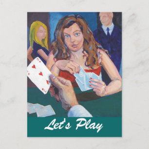 Cartão Postal Vamos