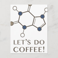 vamos do café (molécula de cafeína)