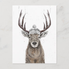 Cartão Postal Vamos para fora