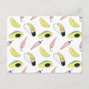 Cartão Postal Vamos Taco Sobre Amor   Círculo De Elemento Taco