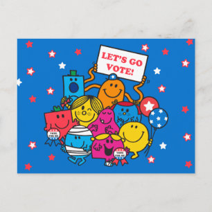 Cartão Postal Vamos Vai Votar!