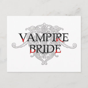 Cartão postal Vampire Bride