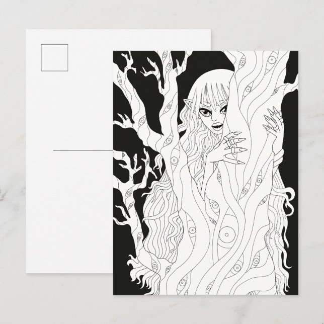 Cartão Postal Vampiro (Frente/Verso)
