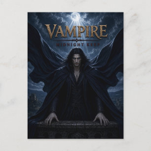 Cartão Postal Vampiro Midnight Keep Dark Cinema