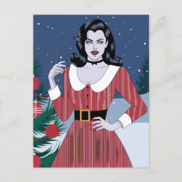Cartão Postal Vampiro Natal
