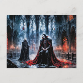 Cartão Postal Vampiros na Catedral Gótica