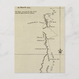 Cartão Postal Van Diemen Land, Austrália