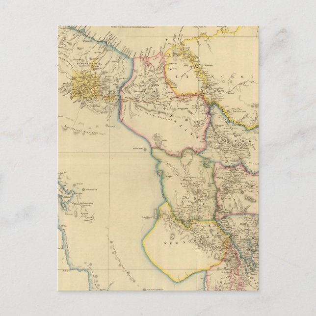 Cartão Postal Van Diments Land (Frente)