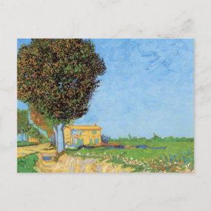 Cartão Postal Van Gogh A Lane Near Arles, Vintage Fine Art