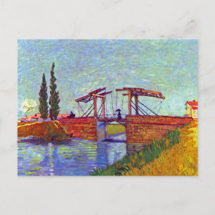 Cartão Postal Van Gogh - A Ponte de Langlois em Arles