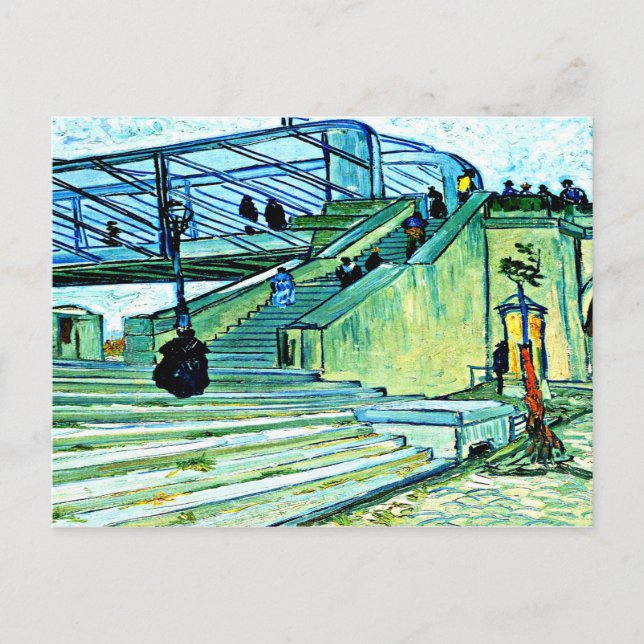 Cartão Postal Van Gogh - A Ponte Trinquetaille (Frente)
