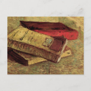 Cartão Postal Van Gogh; Ainda com três livros, Arte Vintage