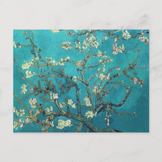 Cartão postal Van Gogh Almond Blossoms (Frente)