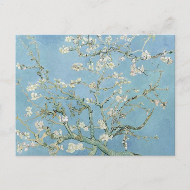 Cartão Postal Van Gogh Almond Blossoms (Frente)