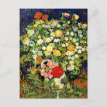 Cartão Postal Van Gogh - Buquê das Flores em um Vaso<br><div class="desc">Buquê das Flores num Vase,  famoso quadro floral de Vincent van Gogh</div>