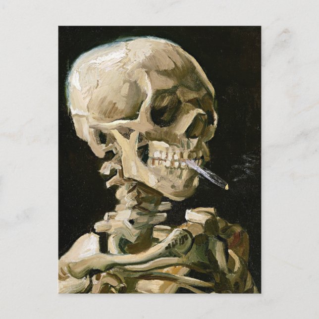 Cartão Postal Van Gogh - Cabeça de um Esqueleto (Frente)