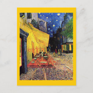 Cartão Postal Van Gogh Cafe Terrace (F467) Belas Artes