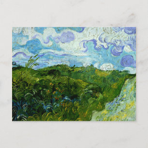 Cartão Postal Van Gogh - Campos de Trigo Verde