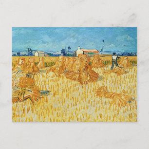 Cartão Postal Van Gogh; Colheita na Provença
