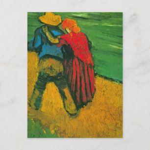 Cartão Postal Van Gogh Dois Amantes