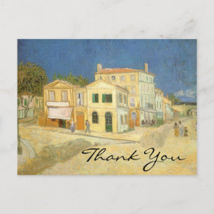 Cartão Postal Van Gogh é a Casa Amarela