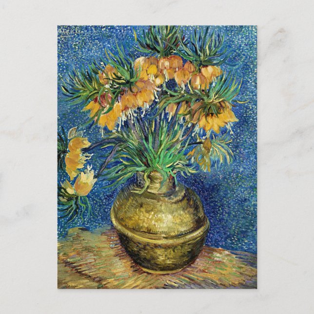 Cartão Postal Van Gogh - Fritilárias Imperiais (Frente)
