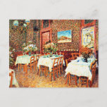 Cartão Postal Van Gogh - Interior de um Restaurante<br><div class="desc">Interior de um Restaurante,  famosa pintura de Vincent van Gogh,  1887</div>