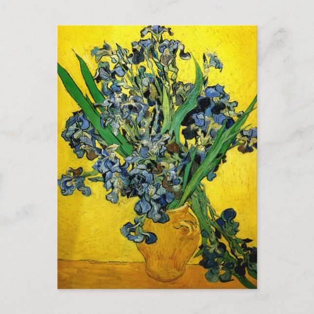 Cartão Postal Van Gogh: Íris (Frente)