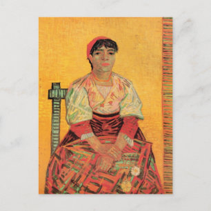 Cartão Postal Van Gogh, italiana, Agostina Segatori Retrait