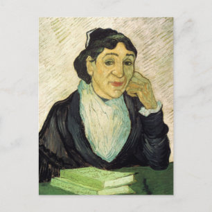 Cartão Postal Van Gogh, L'Arlesienne (Madame Ginoux) Retrato