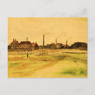 Cartão Postal Van Gogh - Mina de carvão no Borinage,