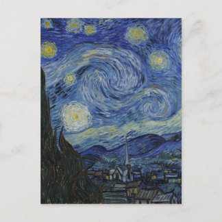 Cartão Postal Van Gogh - Noite Estrelada