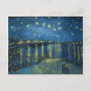 Cartão Postal Van Gogh: Noite Estrelada sobre o Ródano
