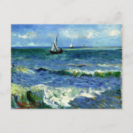 Cartão Postal Van Gogh - Paisagem Marítima