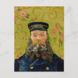 Cartão Postal Van Gogh Postman. Retrato impressionismo