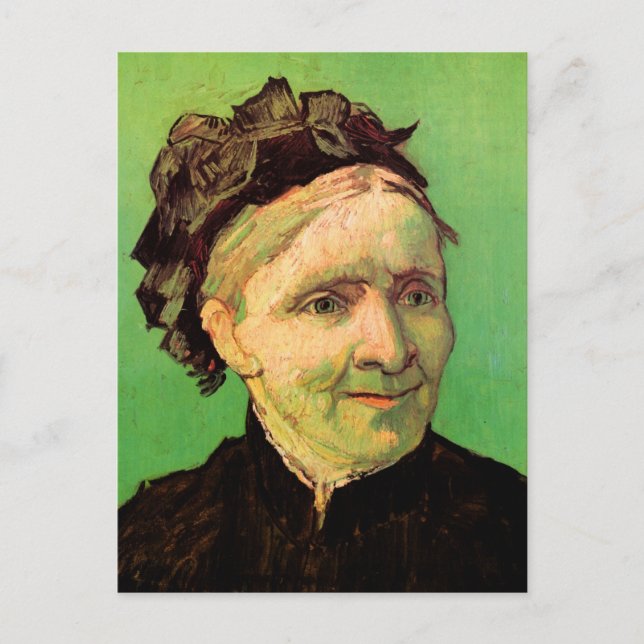 Cartão Postal Van Gogh; Retrato da Mãe do Artista, Arte Antiga (Frente)