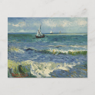 Cartão Postal Van Gogh Seascape em Saintes Maries de la Mer