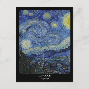 Cartão Postal VAN GOGH / Starry Night