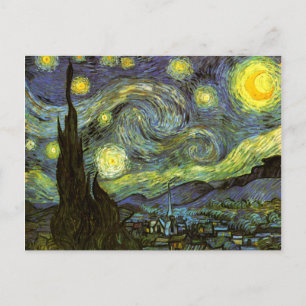 Cartão Postal Van Gogh: Starry Night
