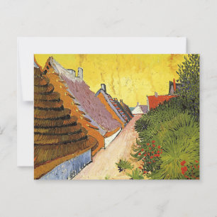 Cartão Postal Van Gogh - Street in Saintes-Maries,