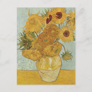 Cartão Postal Van Gogh Sunflower