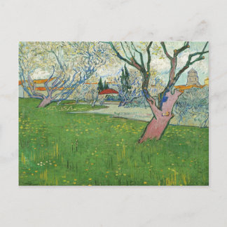 Cartão Postal Van Gogh Vista de Arles, Árvores em Flor (F515)