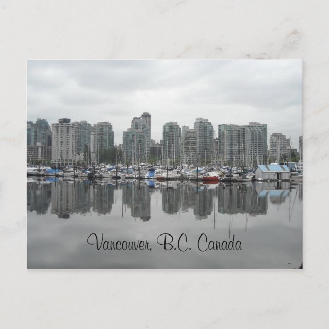 Cartão Postal Vancouver, C.B. Canadá (Frente)