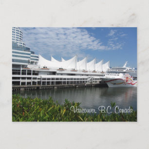 Cartão Postal Vancouver, C.B. Canadá