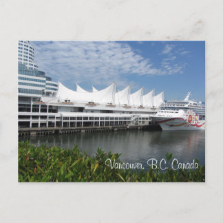 Cartão Postal Vancouver, C.B. Canadá