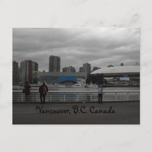 Cartão Postal Vancouver, C.B. Canadá (Frente)